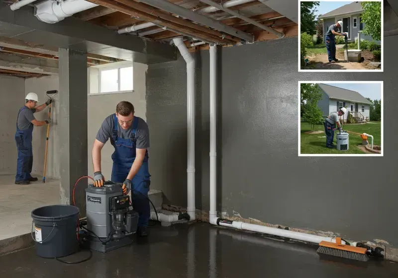 Basement Waterproofing and Flood Prevention process in Fortuna, CA